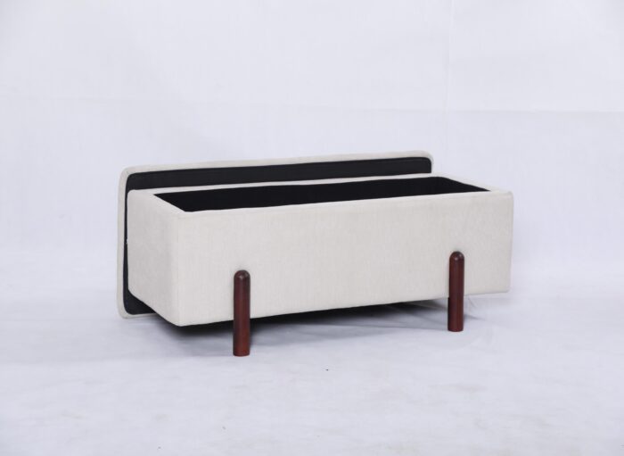 Storage Bench -Beige with high legs