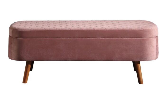 Storage Bench with Quilting Line