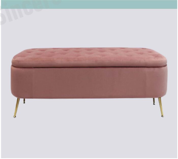 Storage Bench-Pink