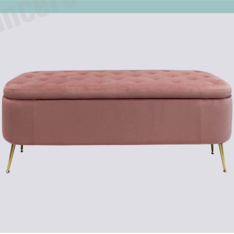 Storage Bench-Pink