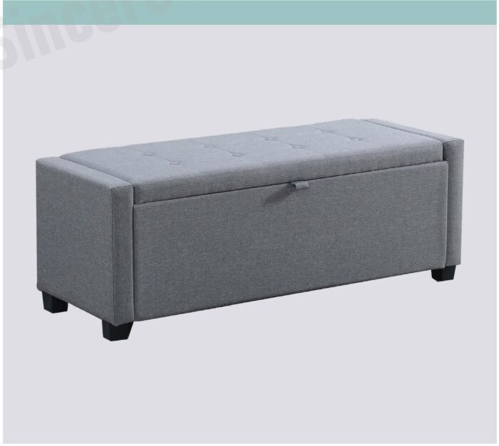 Storage Bench with Button